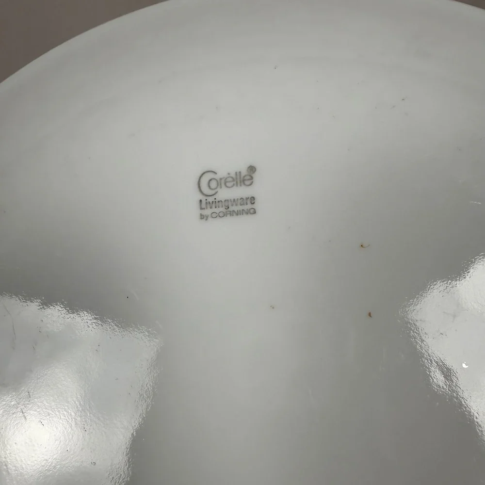 Corelle Butterfly Gold Dinner Plates Set of 4 Vintage Vitrelle Glass 10.25 in